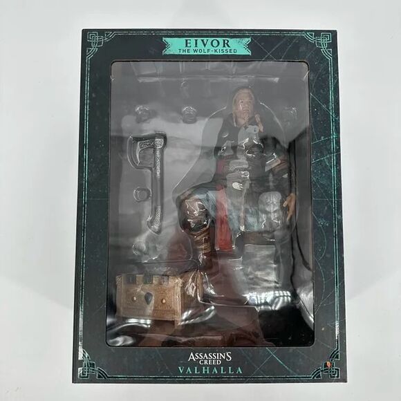 Assassin’s Creed Valhalla Eivor Wolf-Kissed Figure Ubisoft Collectible New Box - Picture 1 of 11